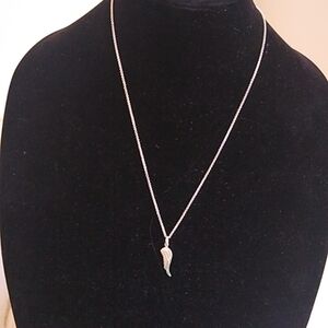 Sterling Silver Gabriel's Wing Necklace 925 Angel